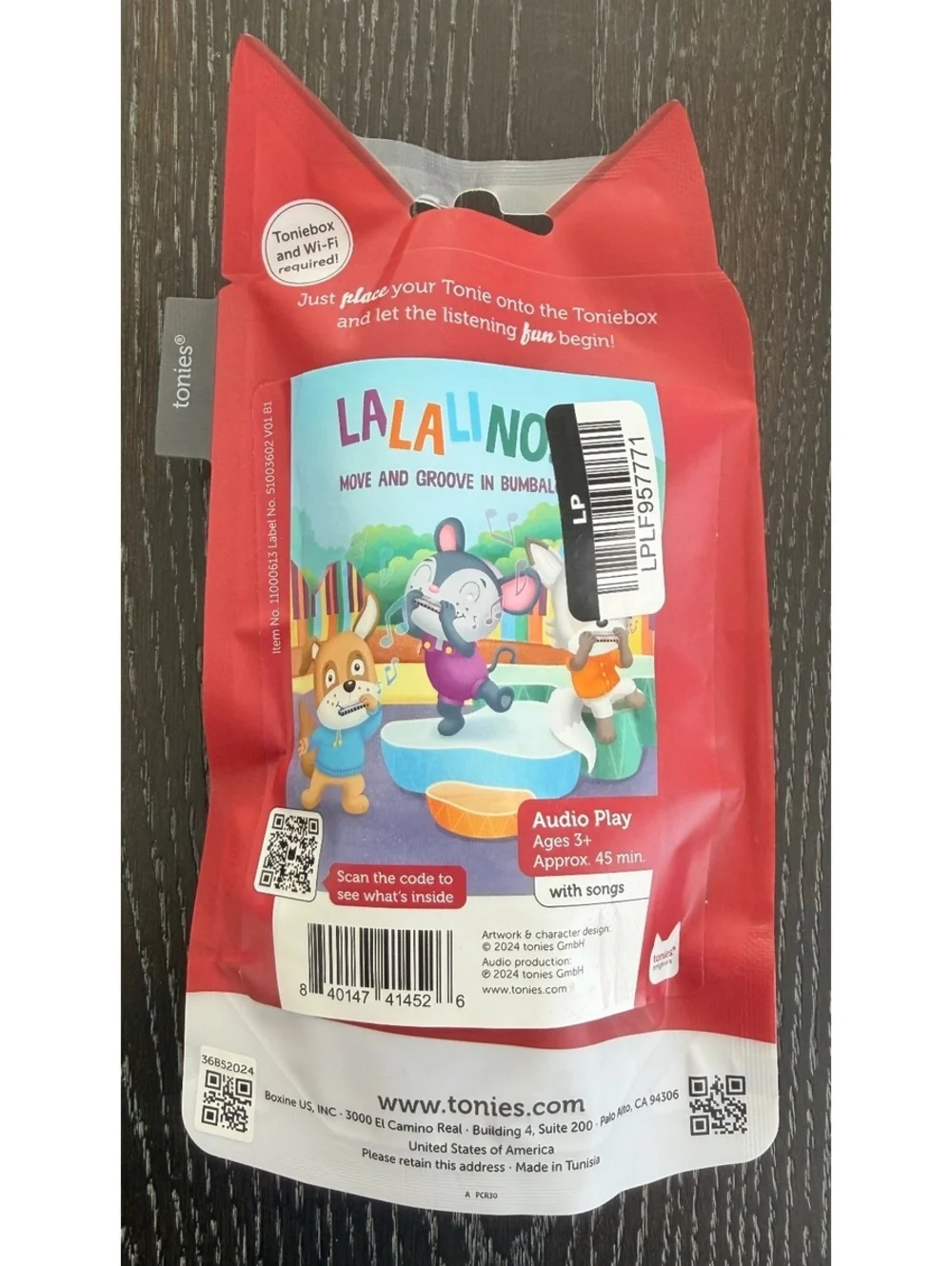 Tonies LaLaLinos Audio Character Figure